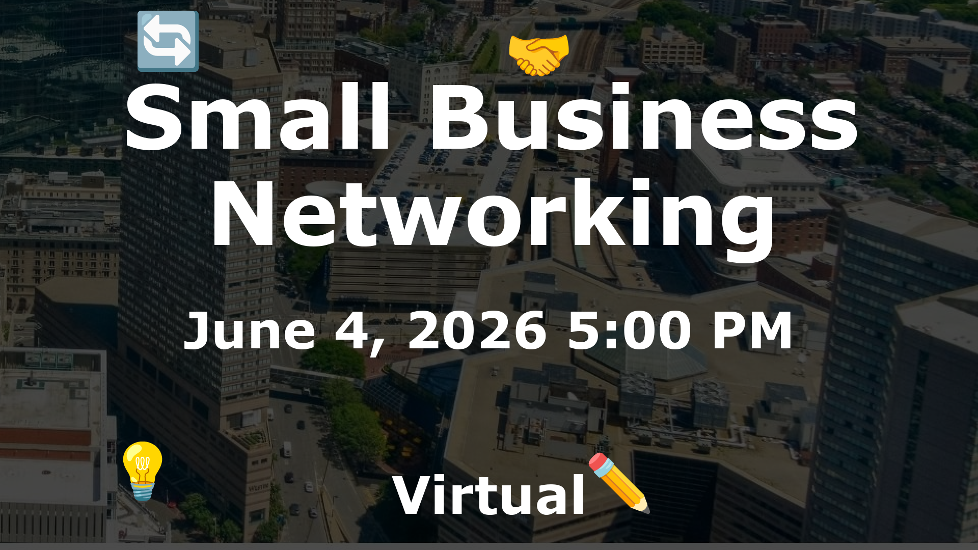 Small Business Networking event image
